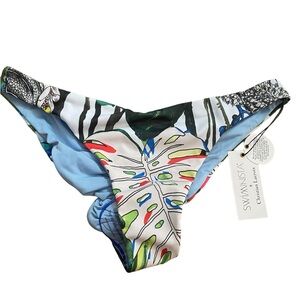 Swiminista Christian Lacroix sz L bikini bottoms NWT